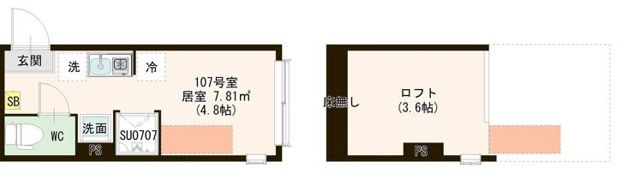 レジデンス・イン初台の間取り画像