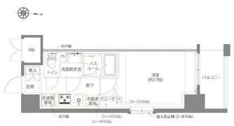 AELL亀有の間取り画像