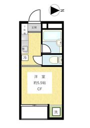 目黒壱番館の間取り画像