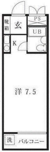 駒込K＆Mビルの間取り画像