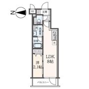 ハーモニーレジデンス東新宿の間取り画像