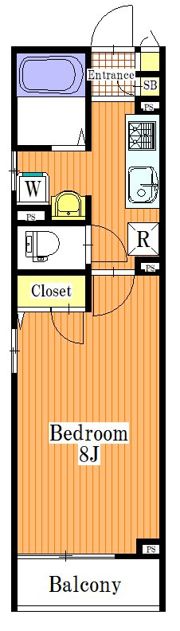 テオルカの間取り画像