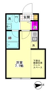Aix羽田の間取り画像