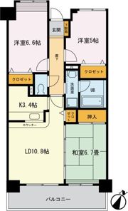 アスコットの間取り画像