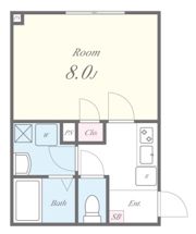 ルピナス平井の間取り画像