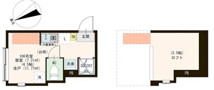 ヴェローナ平井の間取り画像