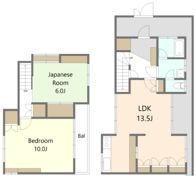 荏原6丁目臨時貸家の間取り画像