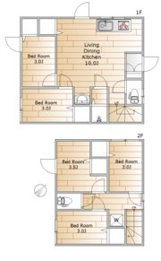 style house祐天寺の間取り画像