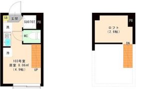 エスペランサ 平井の間取り画像