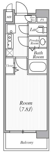 グランドフォーレヤマモトの間取り画像