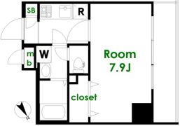 グランド・ガーラ銀座の間取り画像