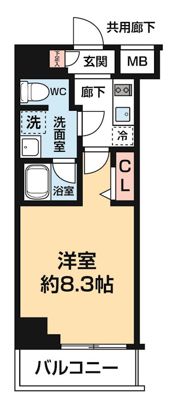 ARCOBALENO KANAMACHIIIの間取り画像
