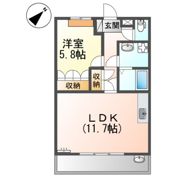 コンフォールパレスの間取り画像