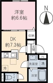 Reve Yayoiの間取り画像