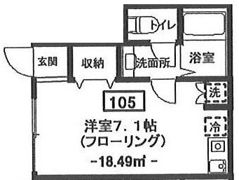 サンコート千歳烏山の間取り画像