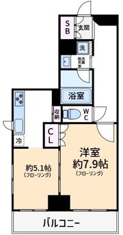 ドメイン入谷ステーションプラザの間取り画像