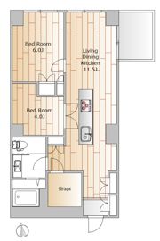 ペアシティ・ルネッサンスの間取り画像