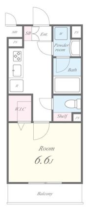 フィレール南千住の間取り画像