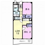 パレスシティの間取り画像