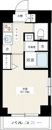 MAXIV武蔵新城の間取り画像