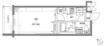 フェニックス横濱関内BAY MARKSの間取り画像
