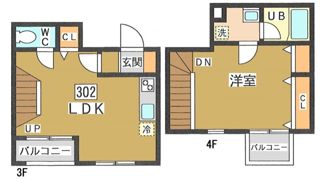 ドリームレジデンスの間取り画像