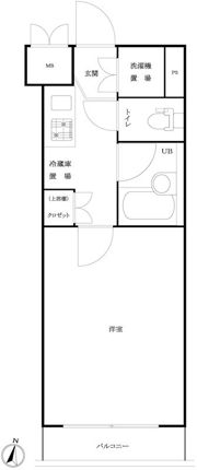 ルーブル武蔵小杉弐番館の間取り画像