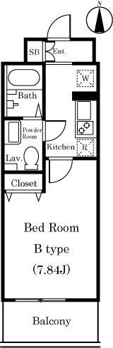 ウィズ丸子通の間取り画像