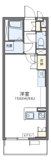 レオネクストADAMANTIIIの間取り画像