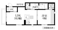 プリュヌ ブランの間取り画像