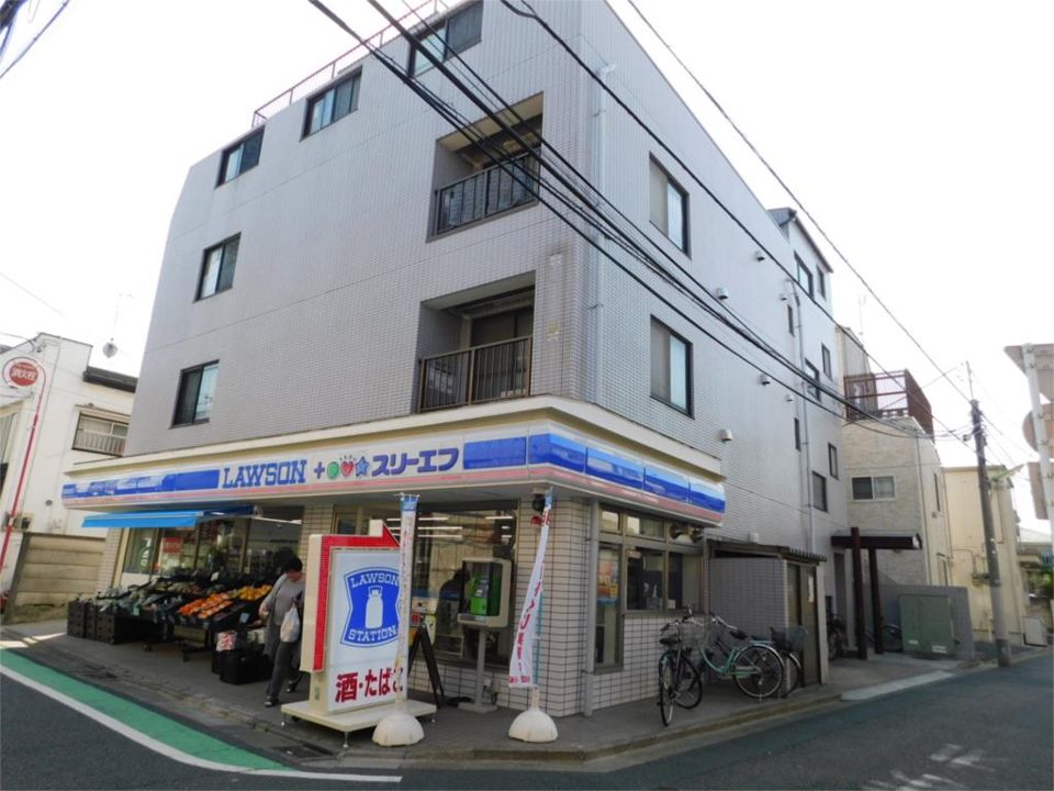 近くのローソン・スリーエフ 世田谷船橋店まで154m（徒歩2分）