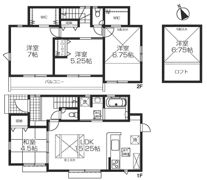 BLOOMING MAISON羽村市羽中9号棟の間取り画像