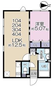 LAPiS下目黒の間取り画像