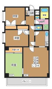 La Sua Casa.Kの間取り画像