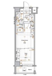PREMIUM CUBE 池袋本町の間取り画像