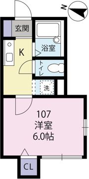 ヴィラゴンドワナの間取り画像