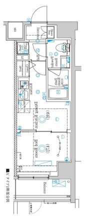 ラフィスタ中野本町の間取り画像