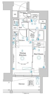 ラフィスタ中野本町の間取り画像
