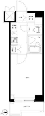ルーブル北新宿の間取り画像