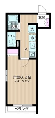 Kei haim Hirai ‐ケイハイムヒライの間取り画像