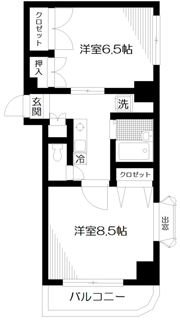 ヴィアーレMの間取り画像