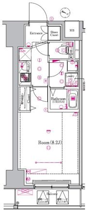 メイクスデザイン東十条の間取り画像