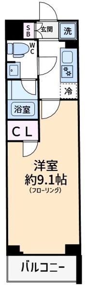 スカイコートパレス小竹向原の間取り画像