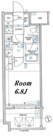 シーフォレシティ芝浦の間取り画像