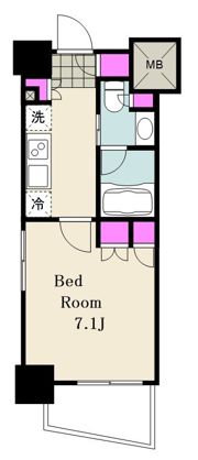 ルフォンリブレ赤羽の間取り画像