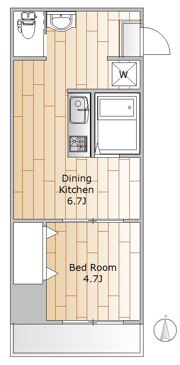 サンクレストTの間取り画像