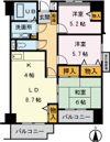シーダーエクセレントIIの間取り画像