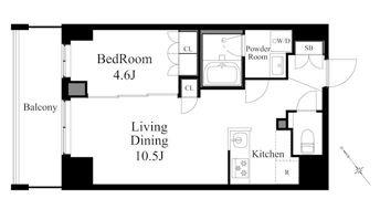 ラティエラ上野入谷の間取り画像