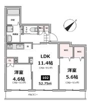 仮称）メゾン・ド・ソレイユの間取り画像
