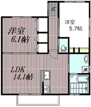 ルミエール石塚の間取り画像